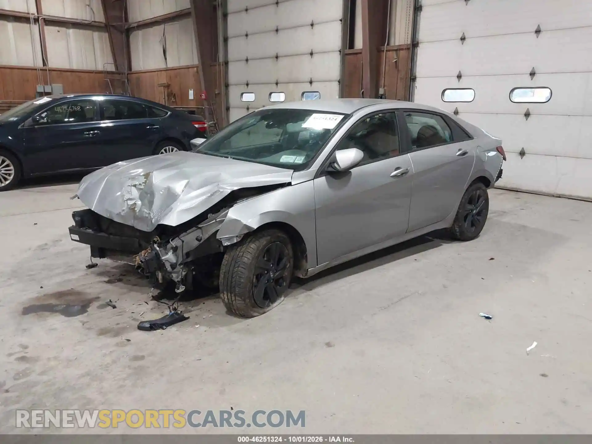 2 fotografías del automóvil dañado 5NPLM4AG1MH011795 HYUNDAI ELANTRA 2021