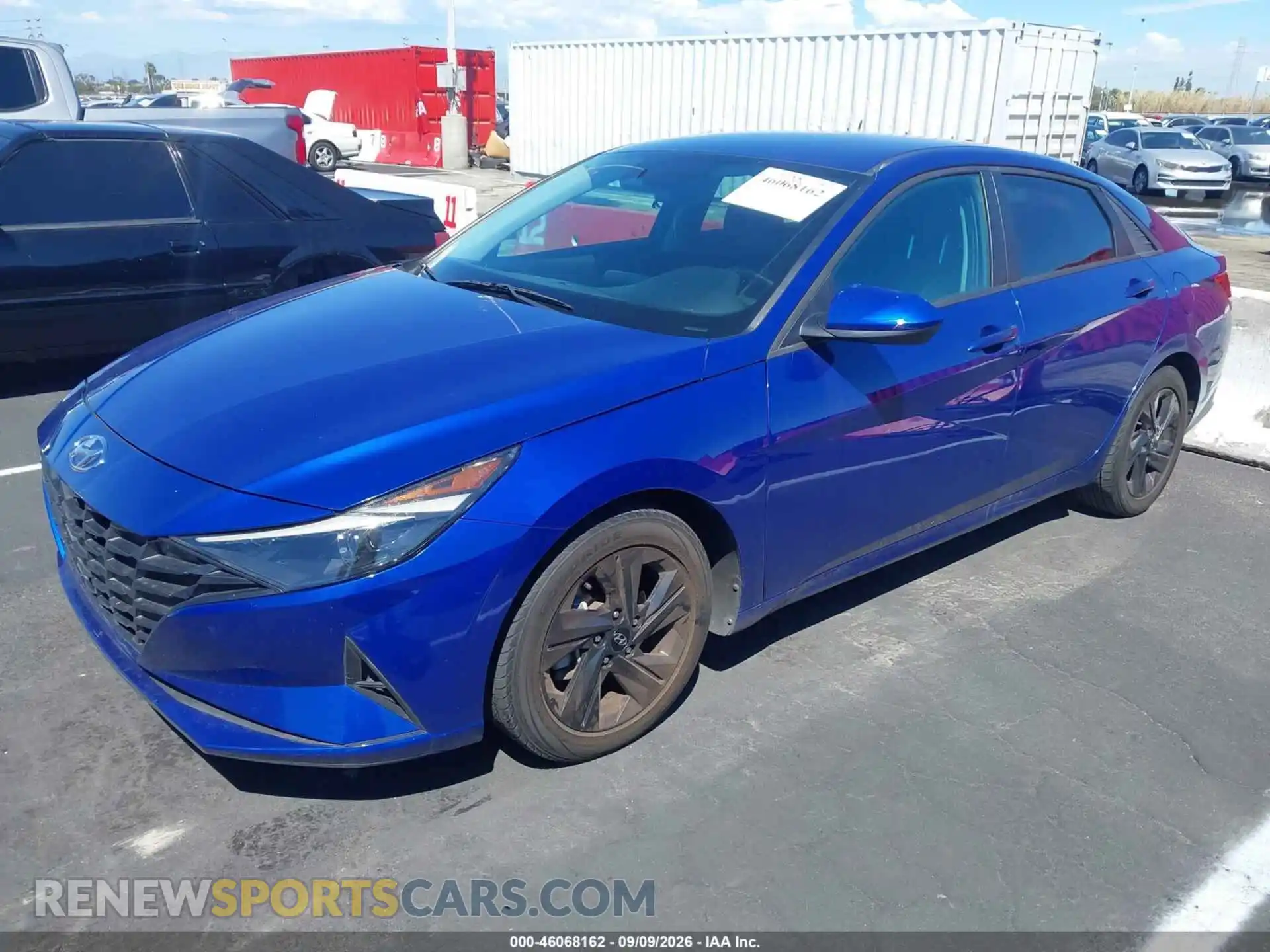 2 Photograph of a damaged car 5NPLM4AG2MH000319 HYUNDAI ELANTRA 2021