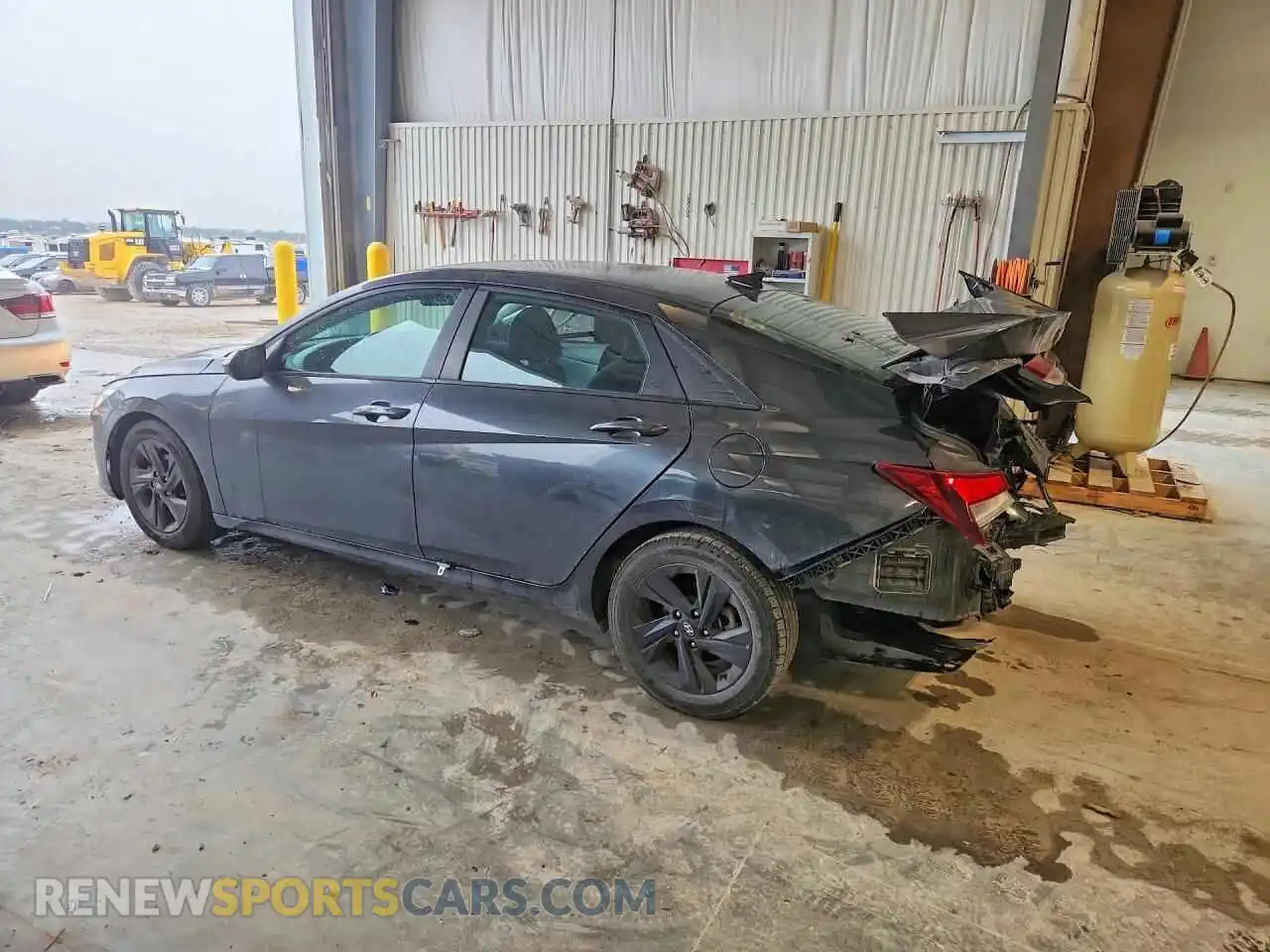 2 Photograph of a damaged car 5NPLM4AG2MH009344 HYUNDAI ELANTRA 2021