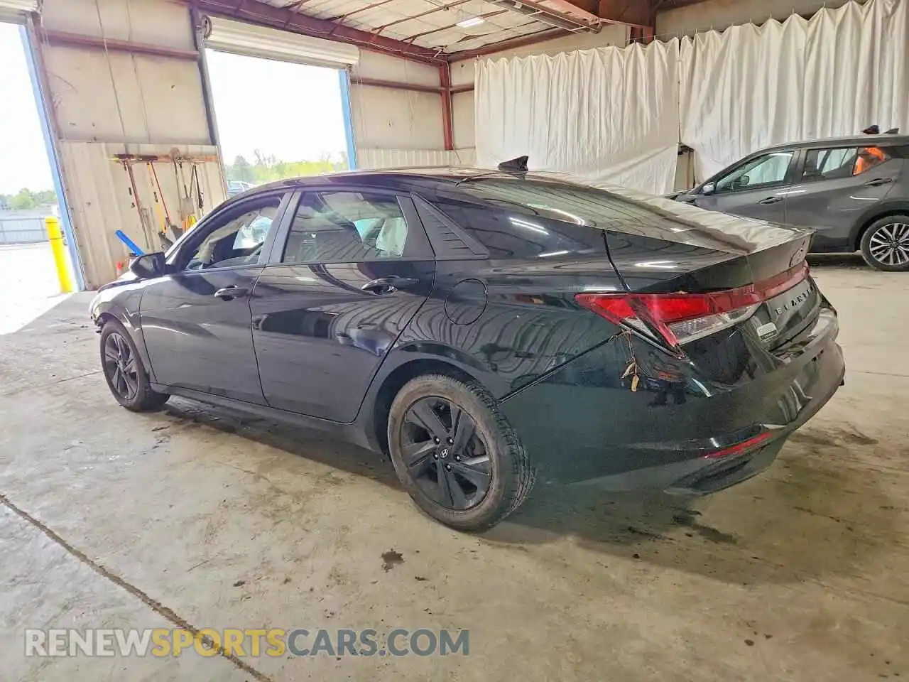 2 Photograph of a damaged car 5NPLM4AG2MH019372 HYUNDAI ELANTRA 2021