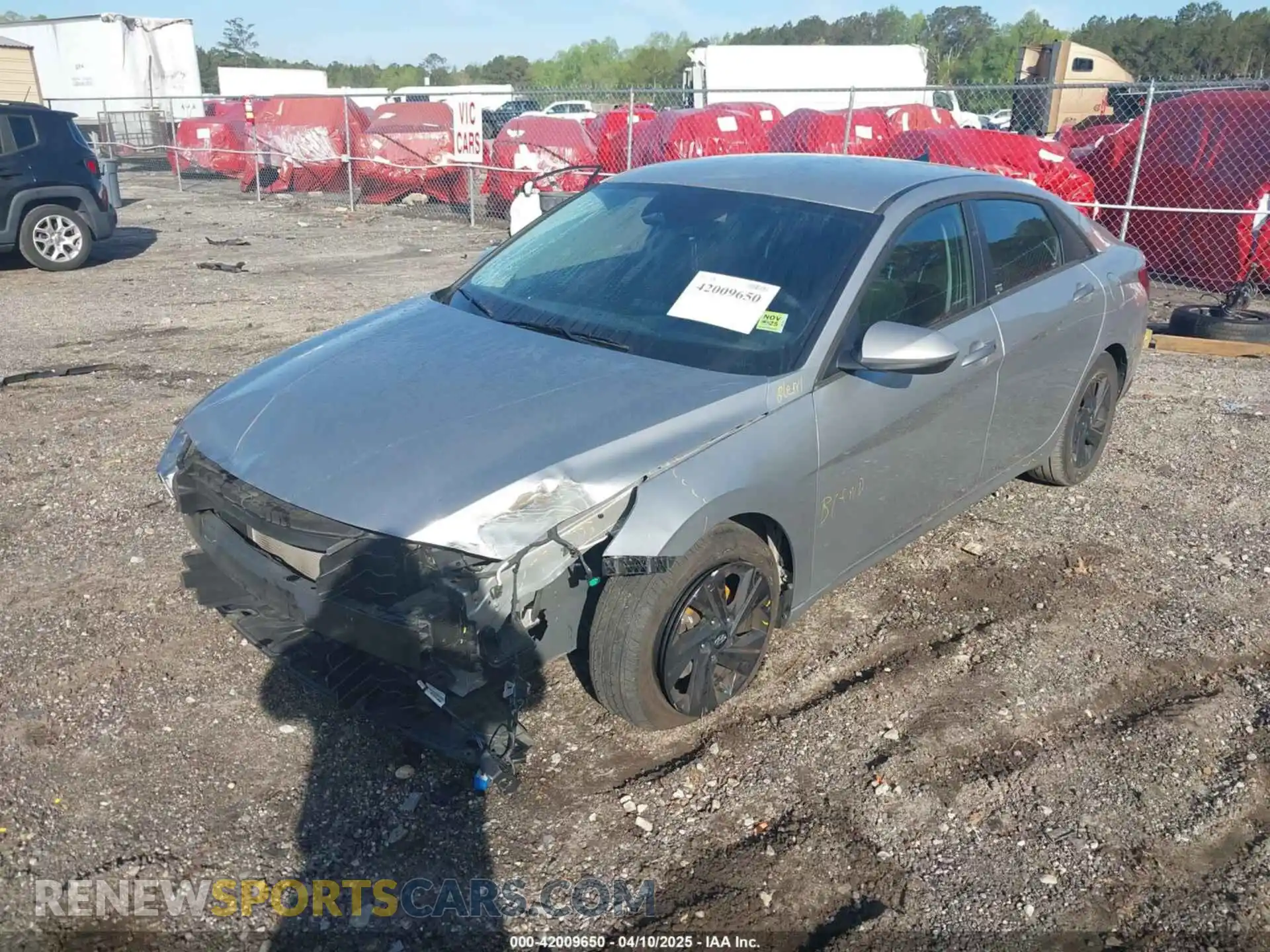 2 Photograph of a damaged car 5NPLM4AG2MH021557 HYUNDAI ELANTRA 2021