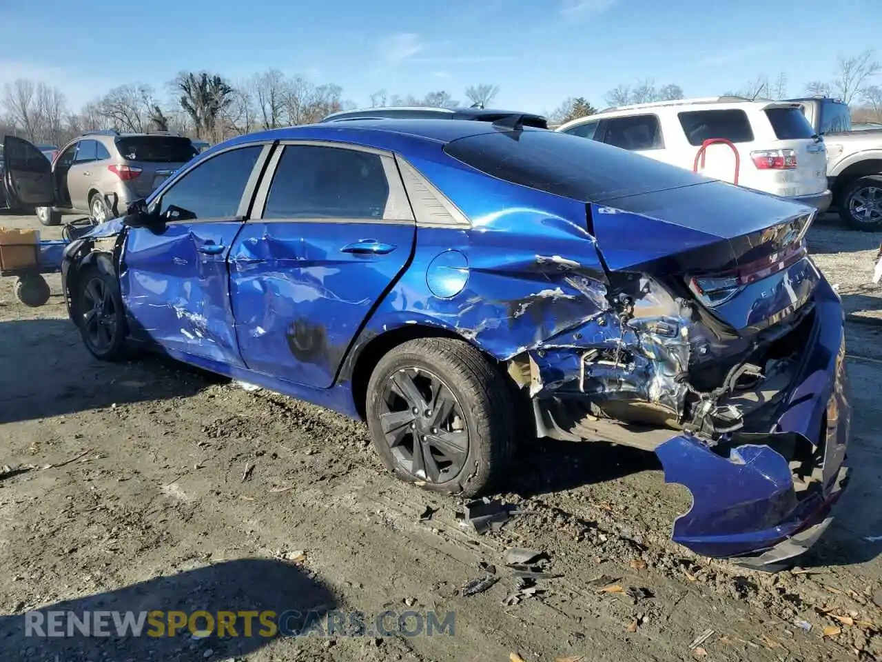 2 Photograph of a damaged car 5NPLM4AG2MH022515 HYUNDAI ELANTRA 2021