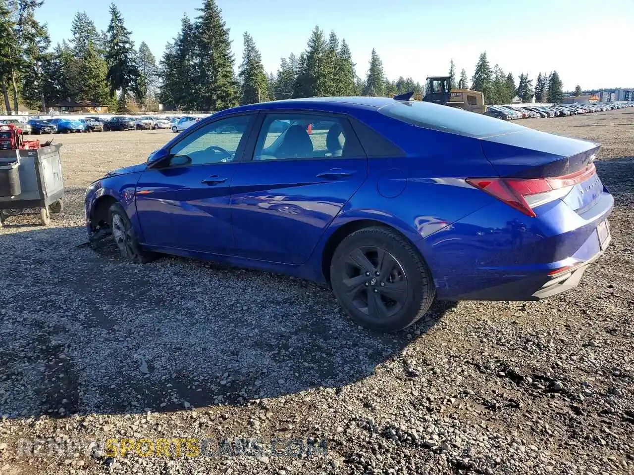 2 Photograph of a damaged car 5NPLM4AG2MH024538 HYUNDAI ELANTRA 2021