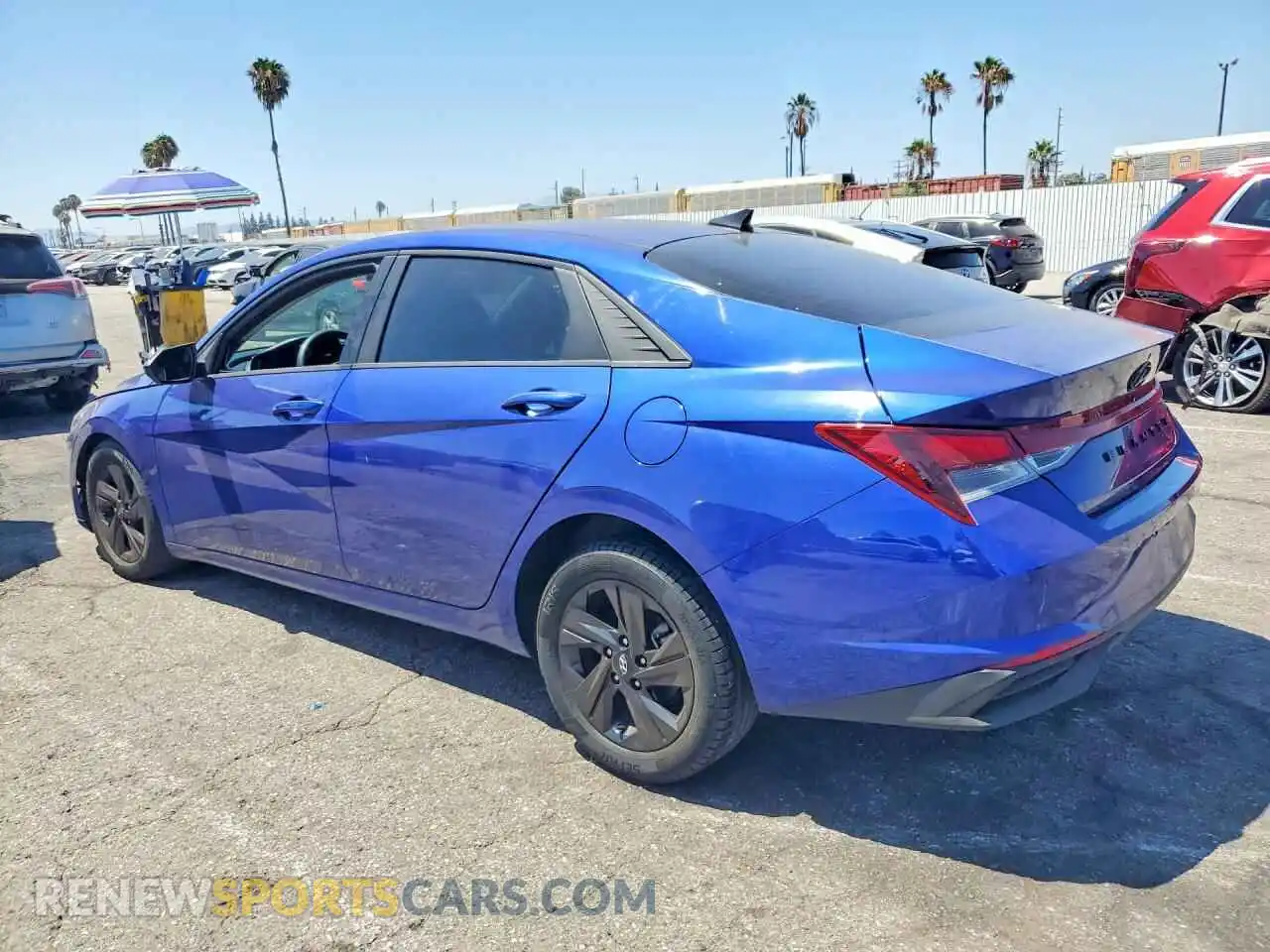 2 Photograph of a damaged car 5NPLM4AG2MH029285 HYUNDAI ELANTRA 2021