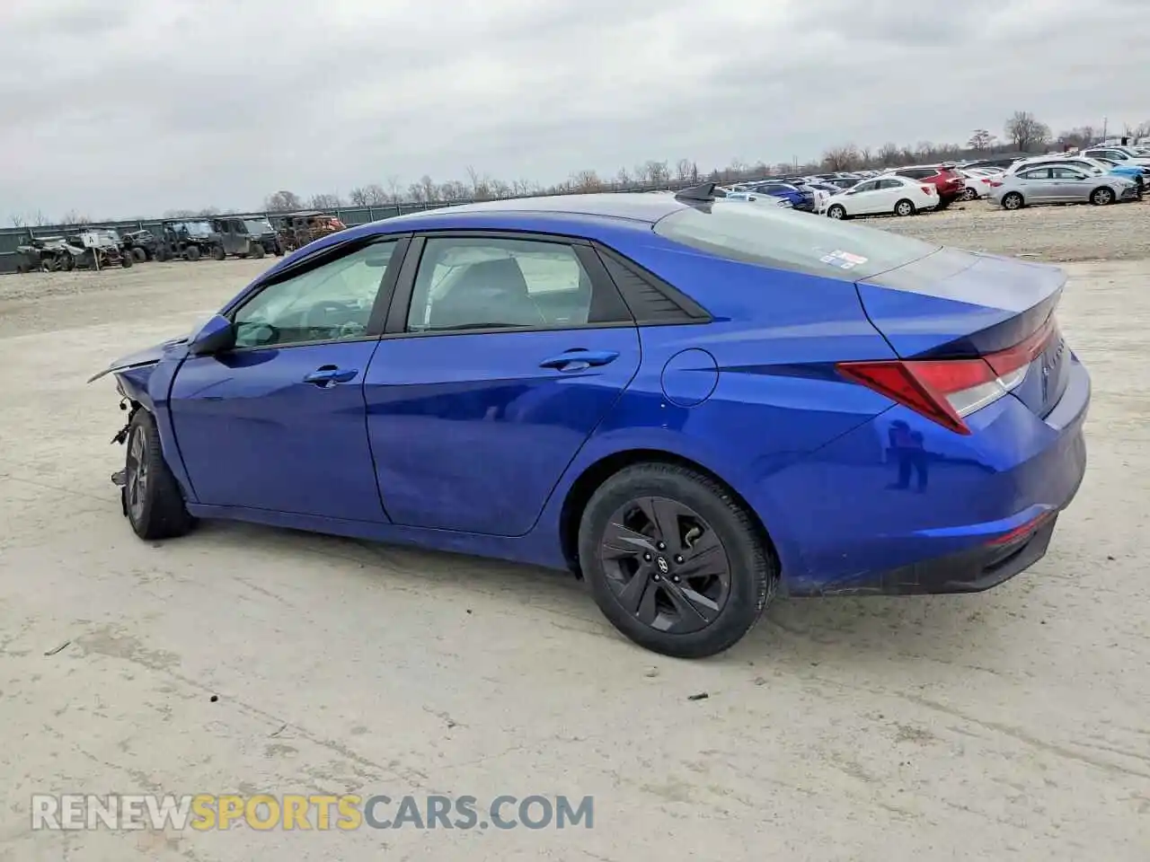 2 Photograph of a damaged car 5NPLM4AG2MH039296 HYUNDAI ELANTRA 2021