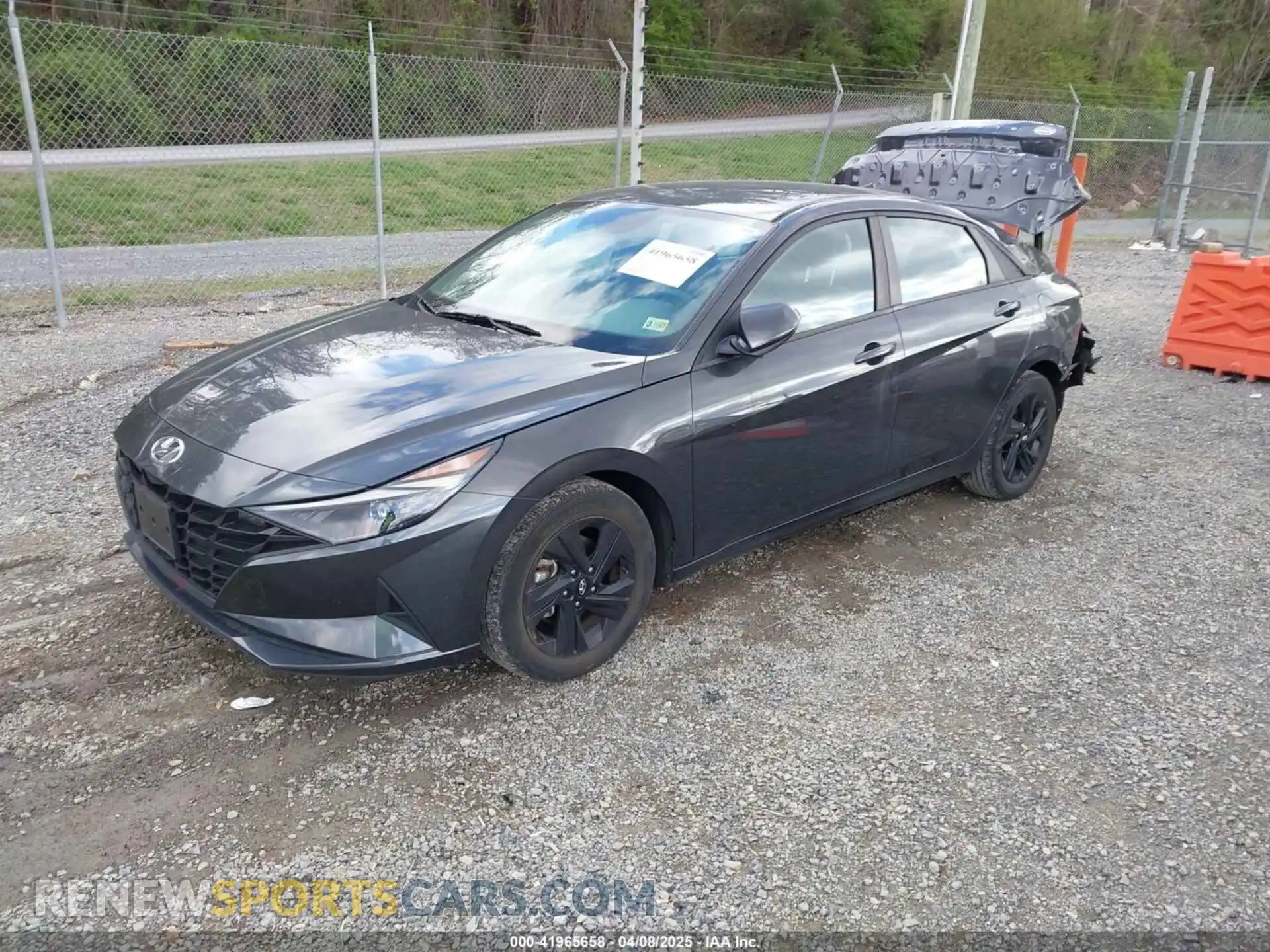 2 Photograph of a damaged car 5NPLM4AG2MH039718 HYUNDAI ELANTRA 2021
