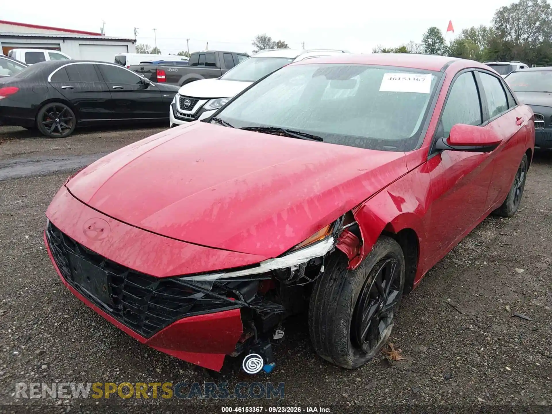 2 Photograph of a damaged car 5NPLM4AG2MH045776 HYUNDAI ELANTRA 2021