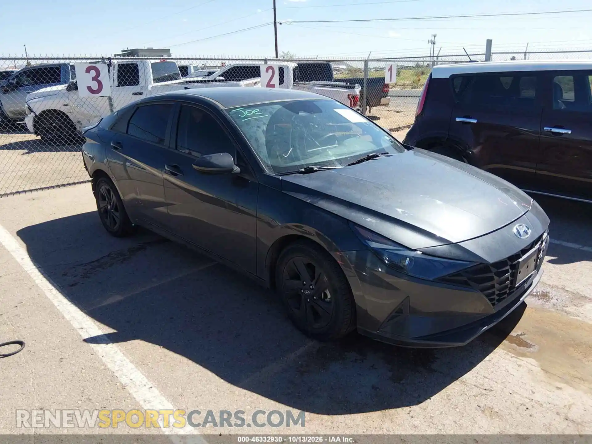 1 fotografías del automóvil dañado 5NPLM4AG2MH048287 HYUNDAI ELANTRA 2021