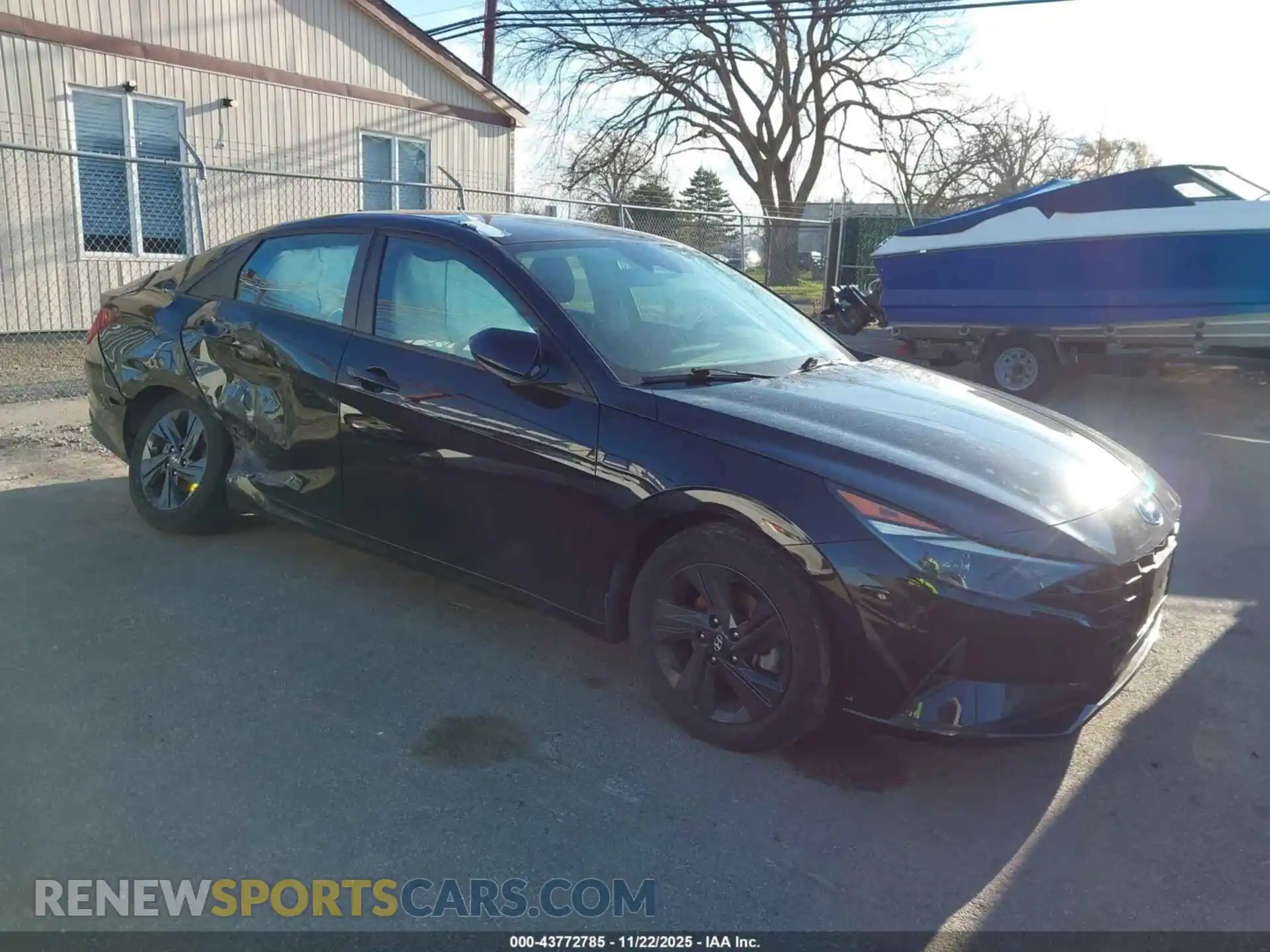 1 Photograph of a damaged car 5NPLM4AG3MH002712 HYUNDAI ELANTRA 2021