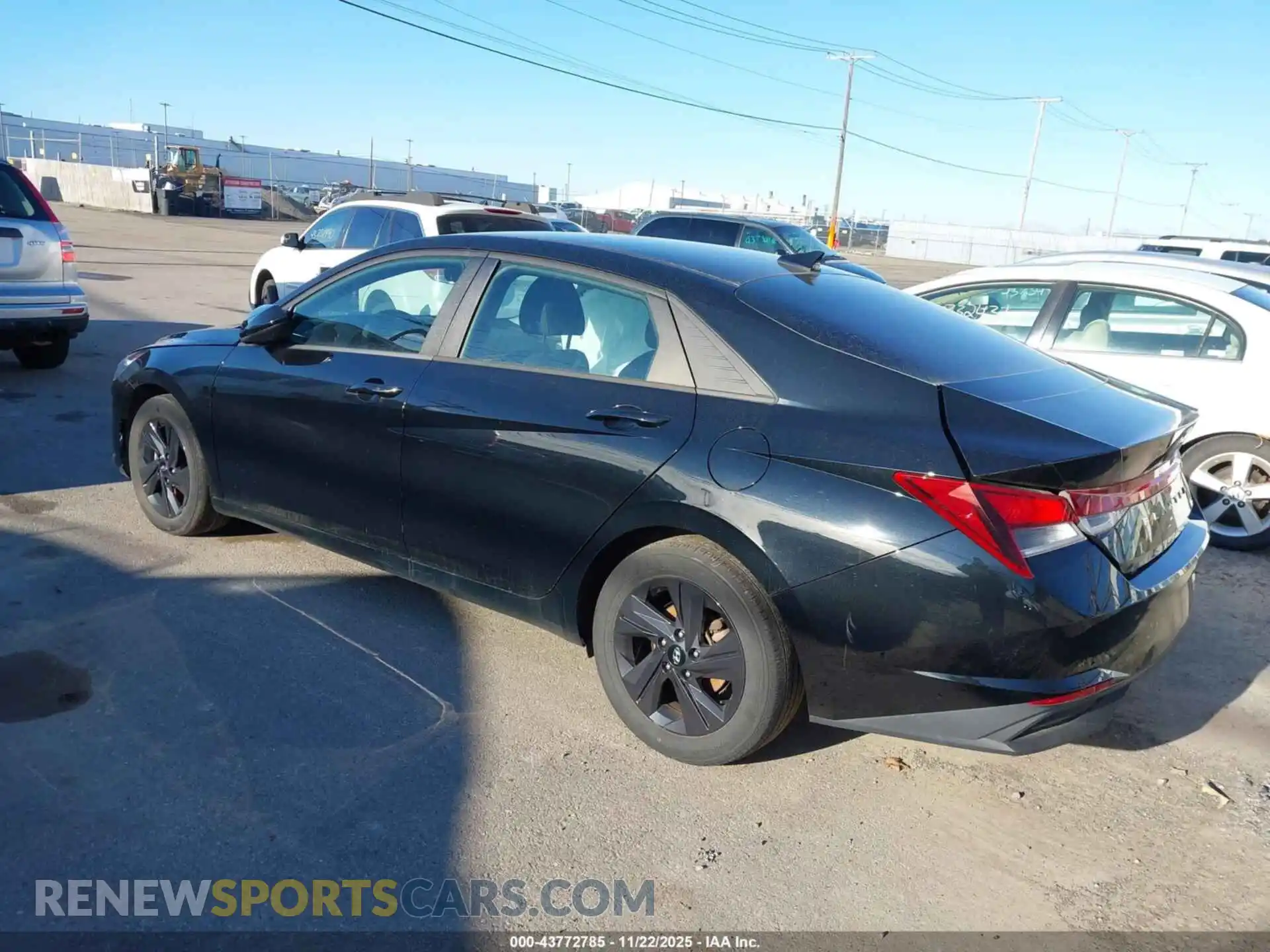 3 Photograph of a damaged car 5NPLM4AG3MH002712 HYUNDAI ELANTRA 2021