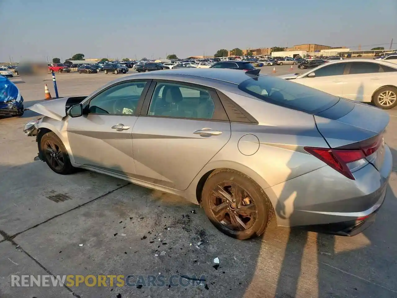2 Photograph of a damaged car 5NPLM4AG3MH002788 HYUNDAI ELANTRA 2021