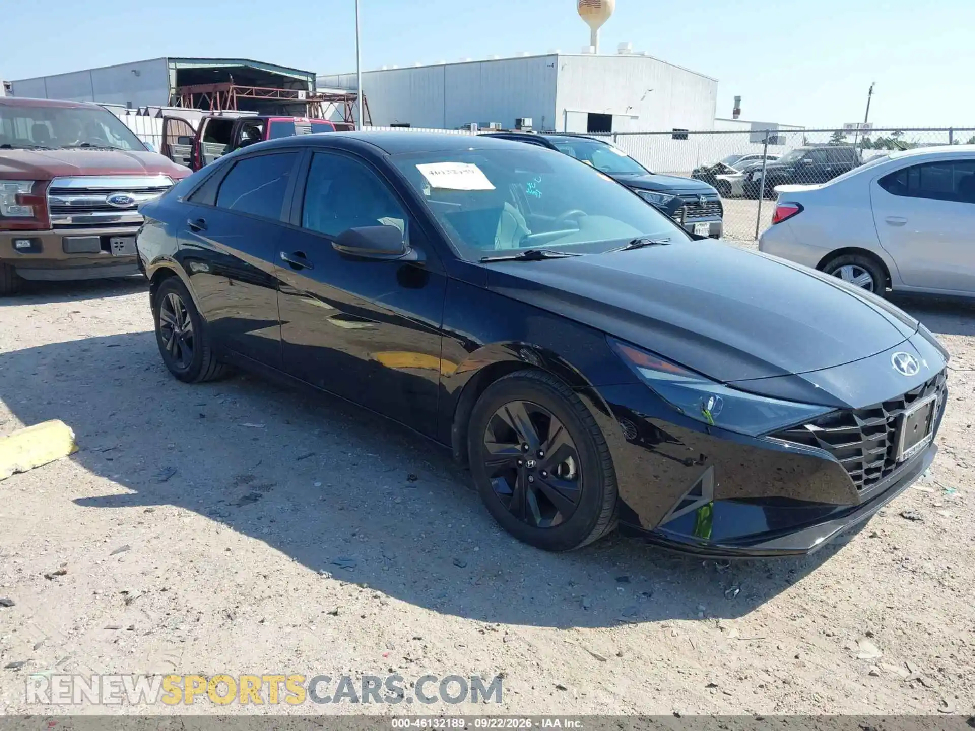 1 Photograph of a damaged car 5NPLM4AG3MH003391 HYUNDAI ELANTRA 2021