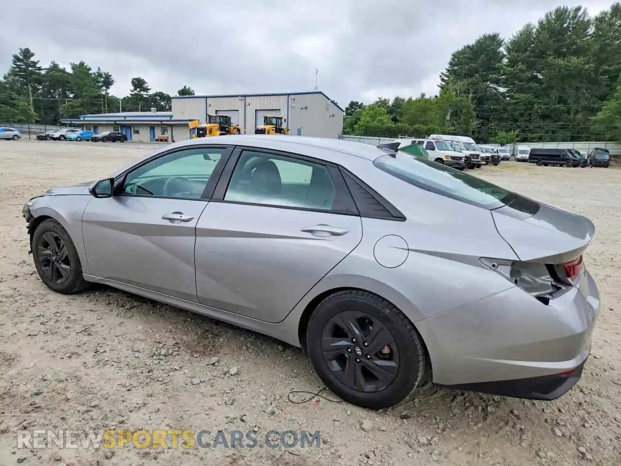 2 Photograph of a damaged car 5NPLM4AG3MH004959 HYUNDAI ELANTRA 2021