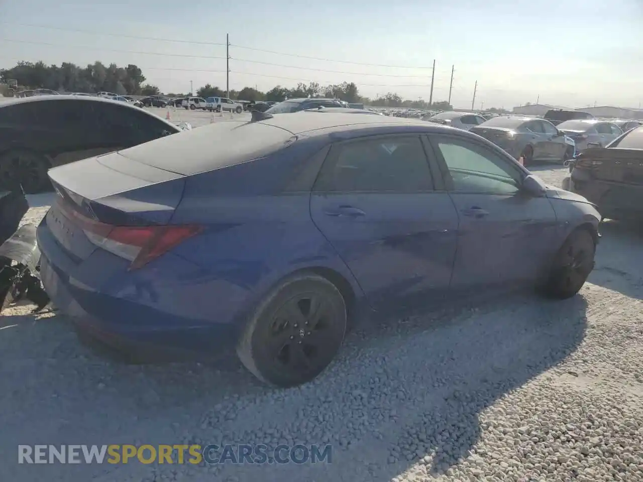 3 Photograph of a damaged car 5NPLM4AG3MH009143 HYUNDAI ELANTRA 2021