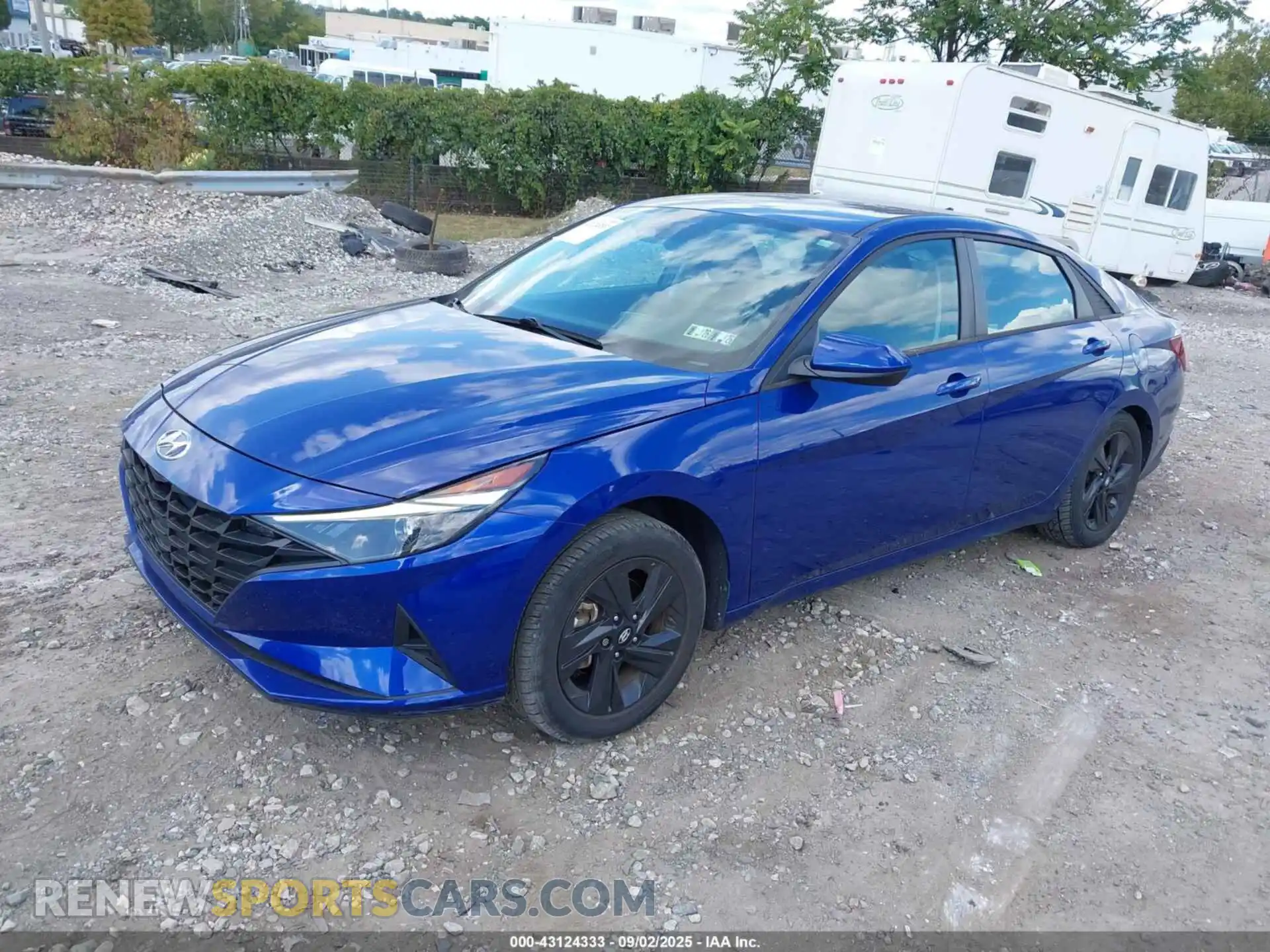 2 Photograph of a damaged car 5NPLM4AG3MH021924 HYUNDAI ELANTRA 2021