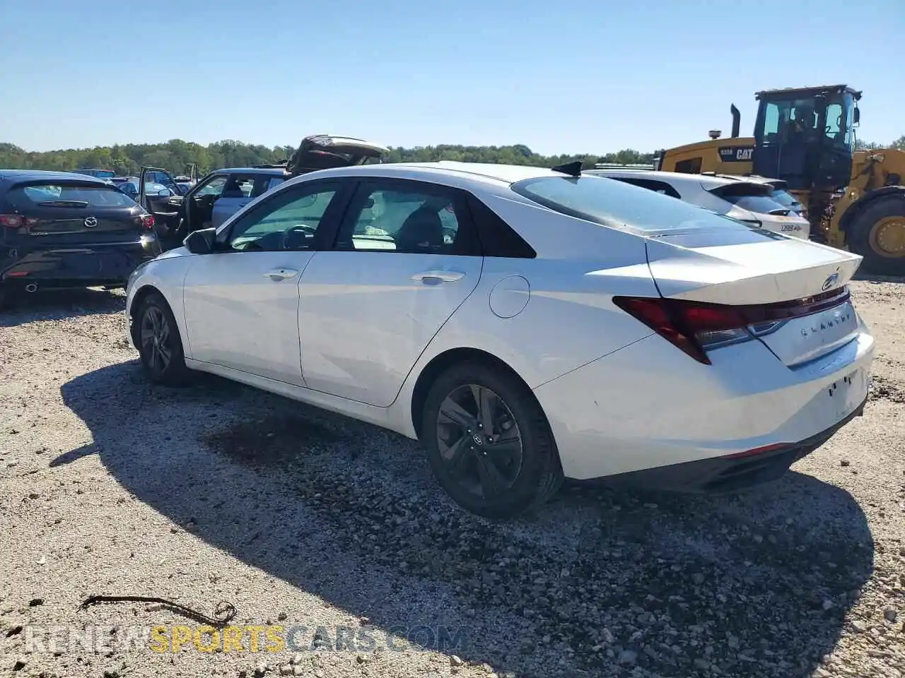 2 Photograph of a damaged car 5NPLM4AG3MH022376 HYUNDAI ELANTRA 2021