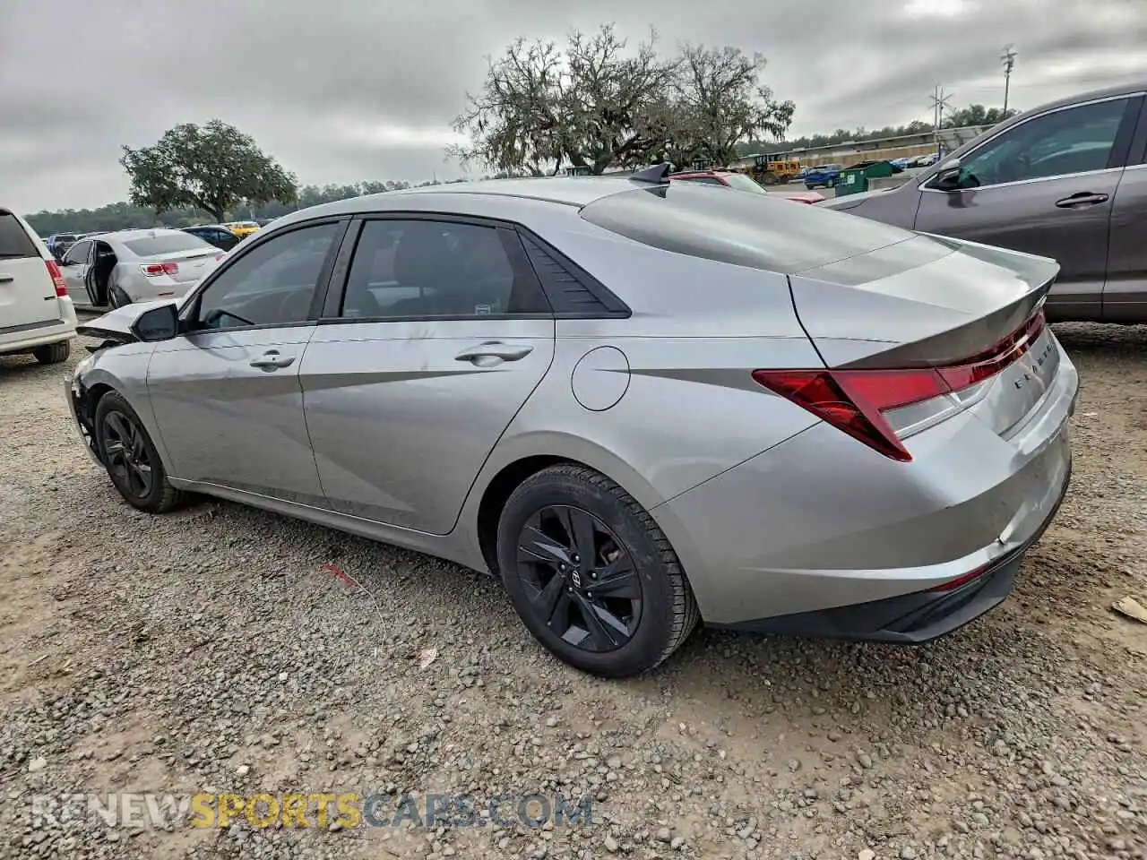 2 Photograph of a damaged car 5NPLM4AG3MH034527 HYUNDAI ELANTRA 2021