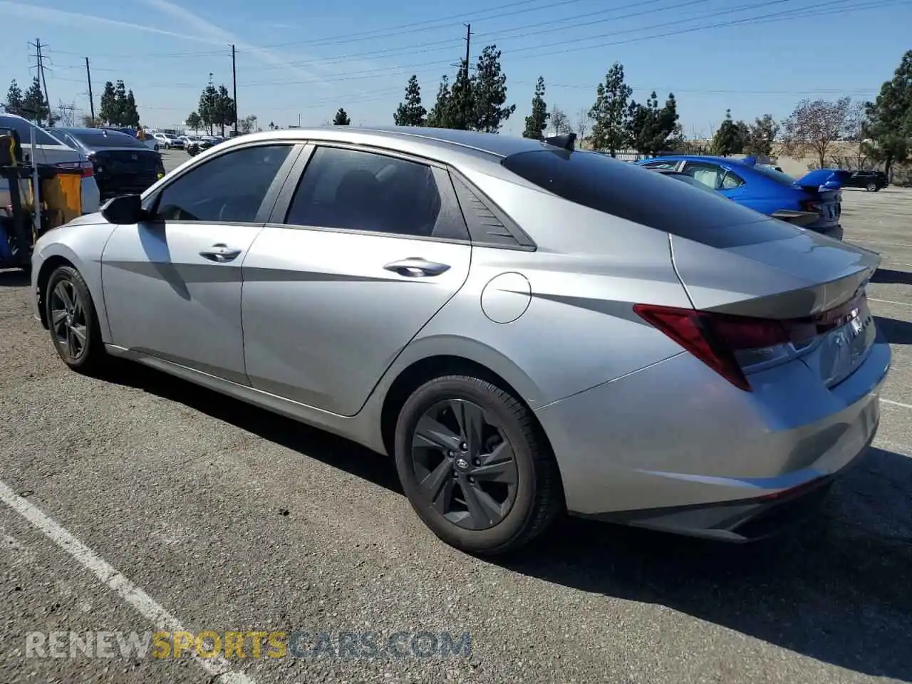 2 Photograph of a damaged car 5NPLM4AG3MH045351 HYUNDAI ELANTRA 2021