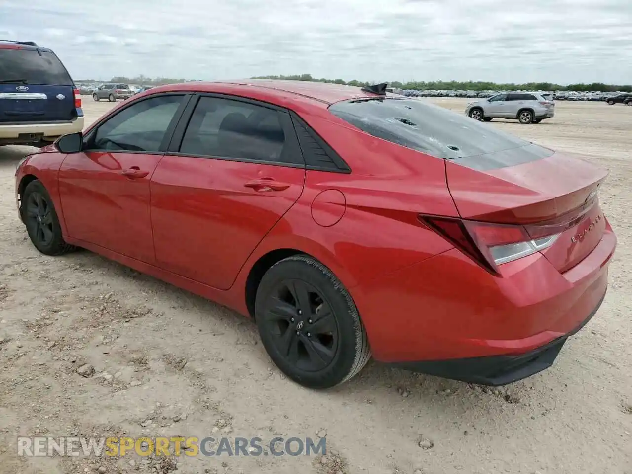 2 Photograph of a damaged car 5NPLM4AG3MH046130 HYUNDAI ELANTRA 2021