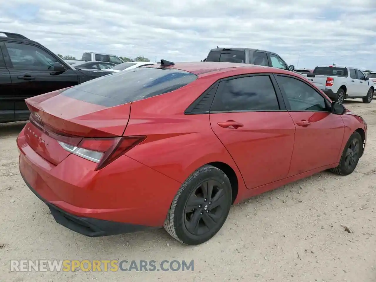 3 Photograph of a damaged car 5NPLM4AG3MH046130 HYUNDAI ELANTRA 2021