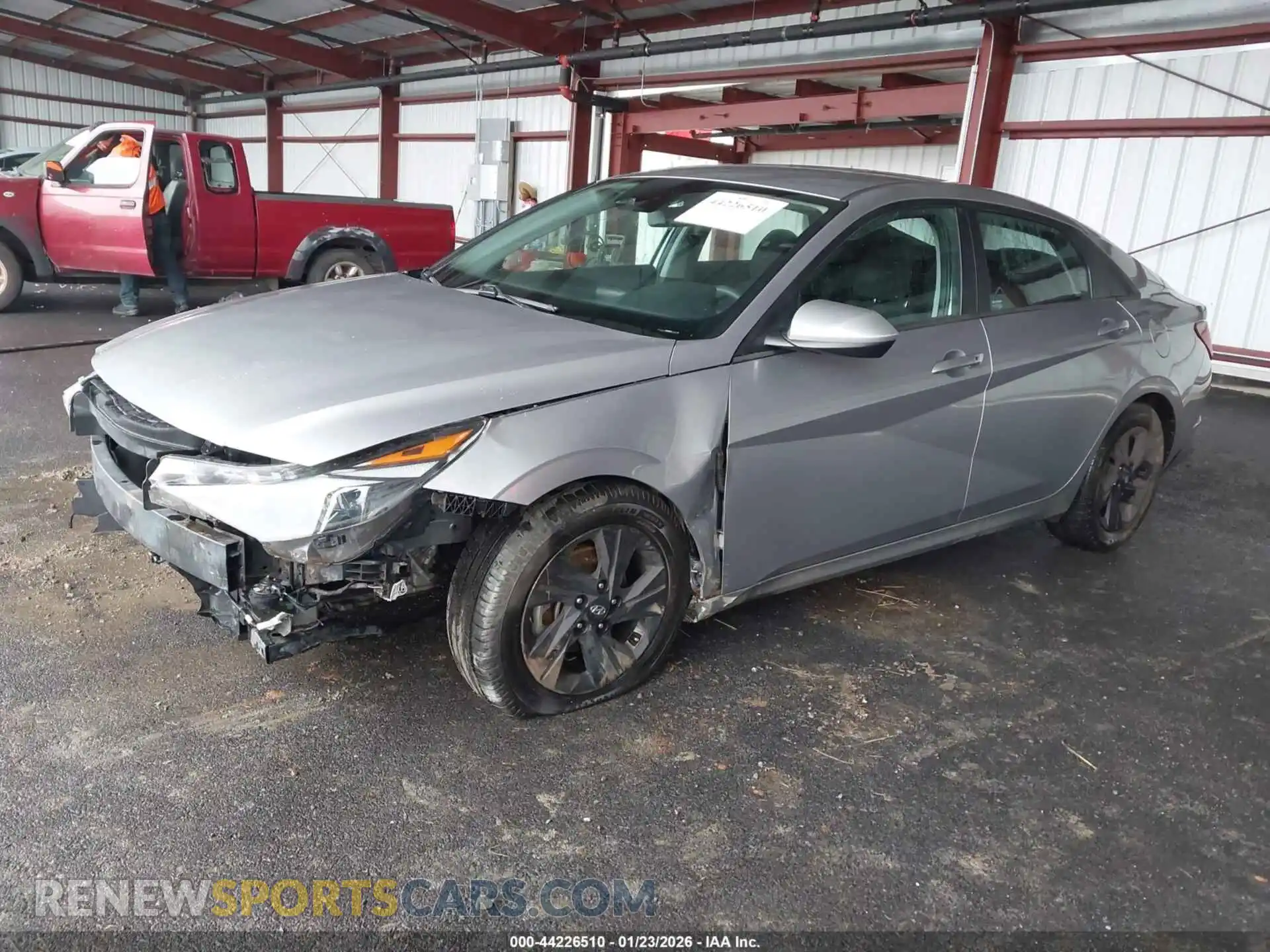 2 Photograph of a damaged car 5NPLM4AG3MH049061 HYUNDAI ELANTRA 2021