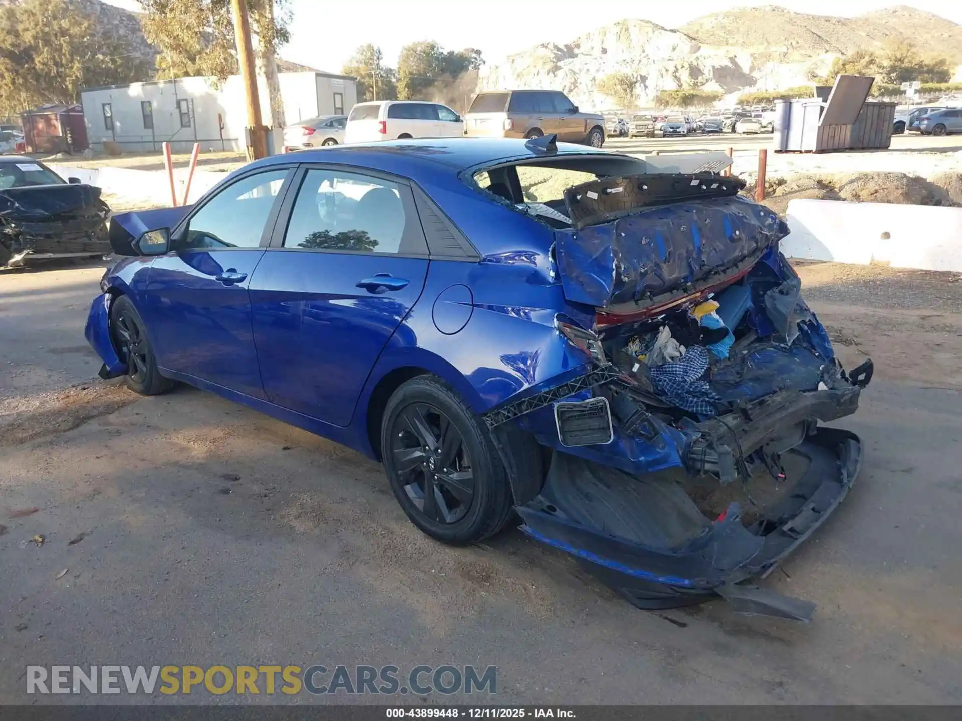 3 Photograph of a damaged car 5NPLM4AG3MH052218 HYUNDAI ELANTRA 2021