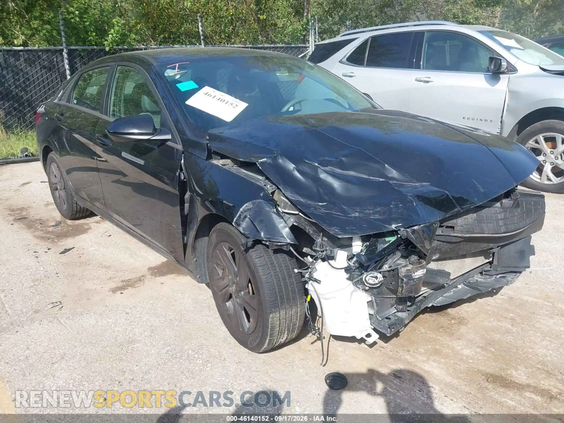 1 Photograph of a damaged car 5NPLM4AG3MH052445 HYUNDAI ELANTRA 2021