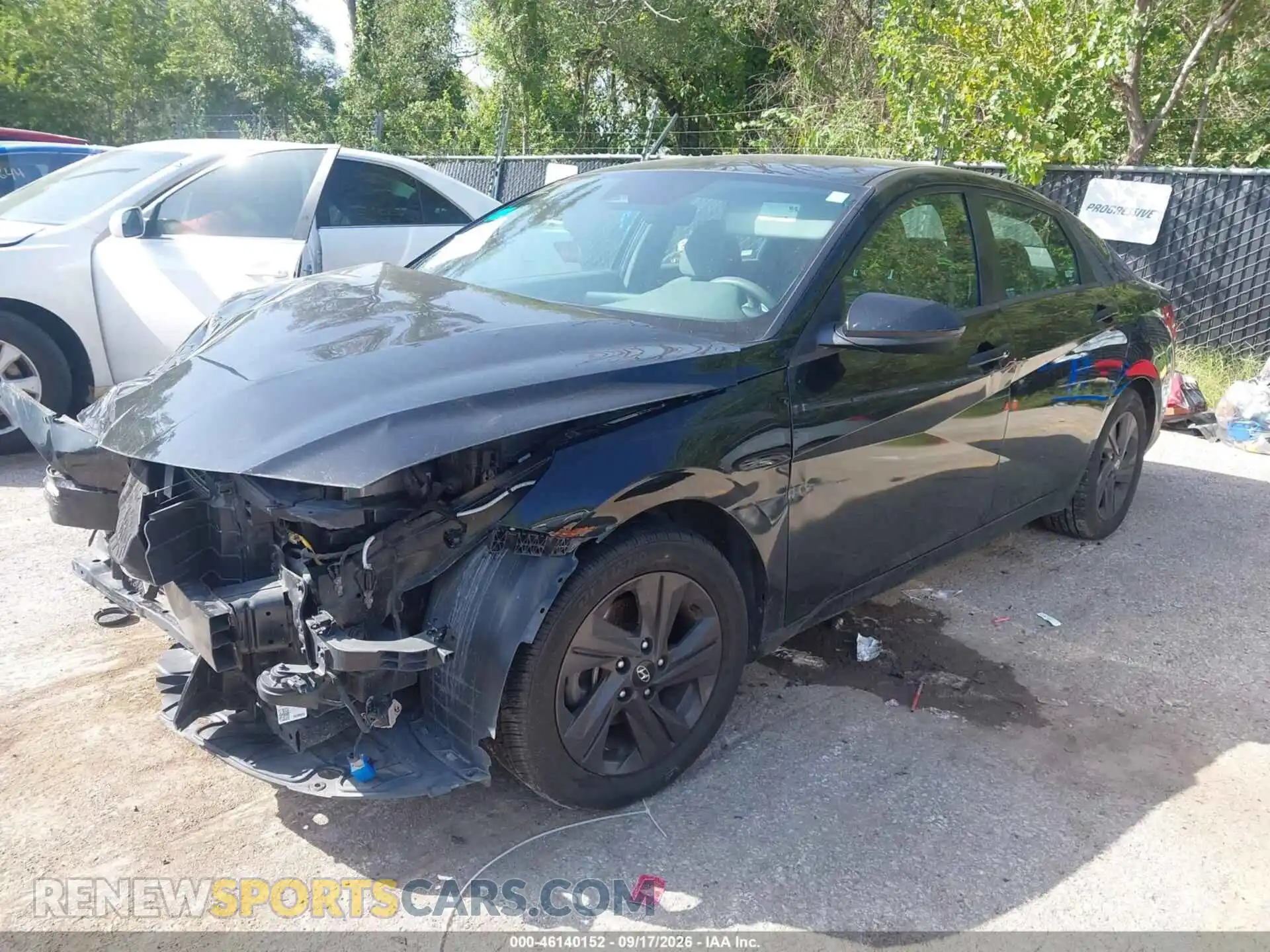 2 Photograph of a damaged car 5NPLM4AG3MH052445 HYUNDAI ELANTRA 2021