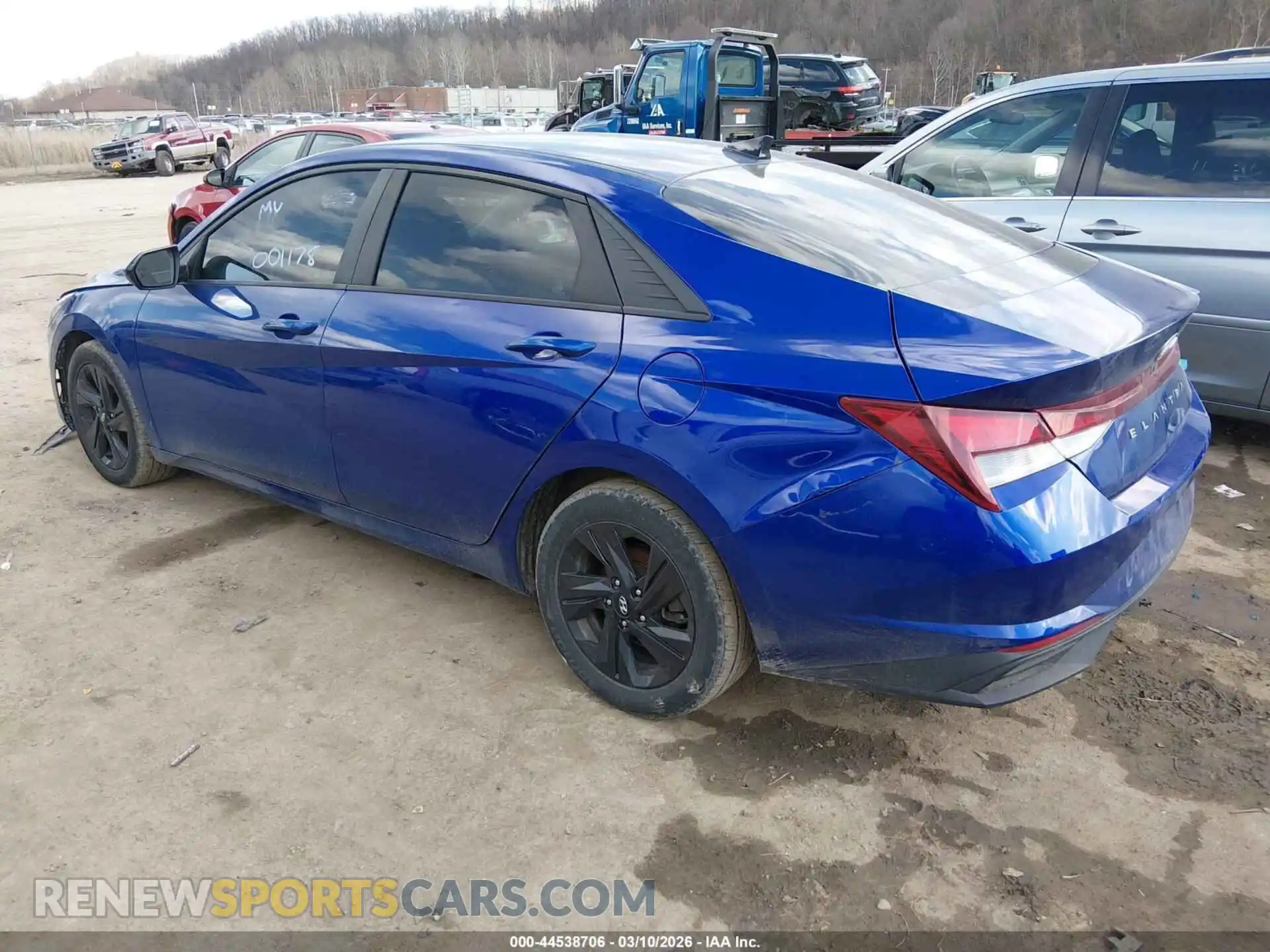 3 Photograph of a damaged car 5NPLM4AG4MH001178 HYUNDAI ELANTRA 2021