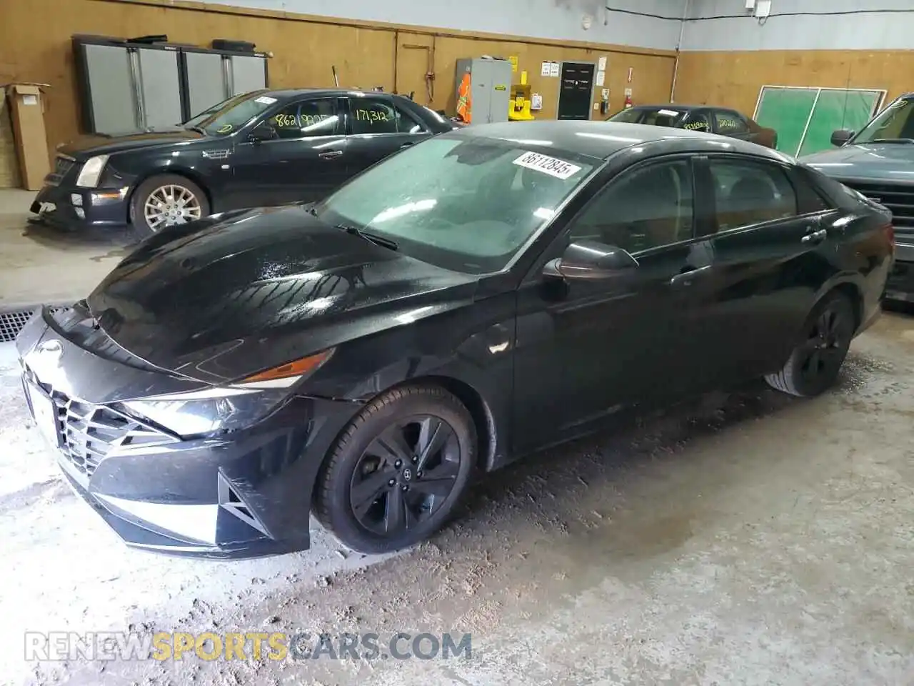 1 Photograph of a damaged car 5NPLM4AG4MH002539 HYUNDAI ELANTRA 2021