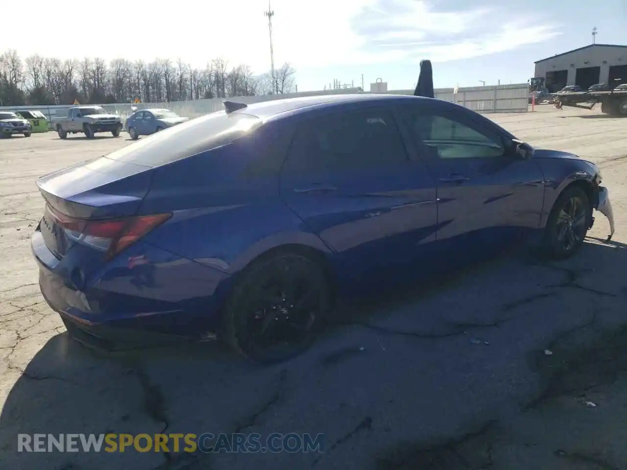 3 Photograph of a damaged car 5NPLM4AG4MH009569 HYUNDAI ELANTRA 2021