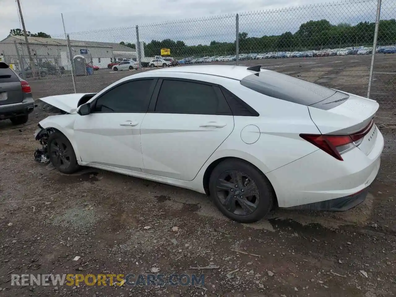 2 Photograph of a damaged car 5NPLM4AG4MH039610 HYUNDAI ELANTRA 2021