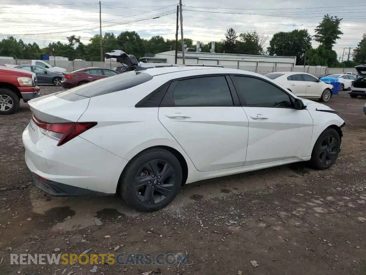 3 Photograph of a damaged car 5NPLM4AG4MH039610 HYUNDAI ELANTRA 2021
