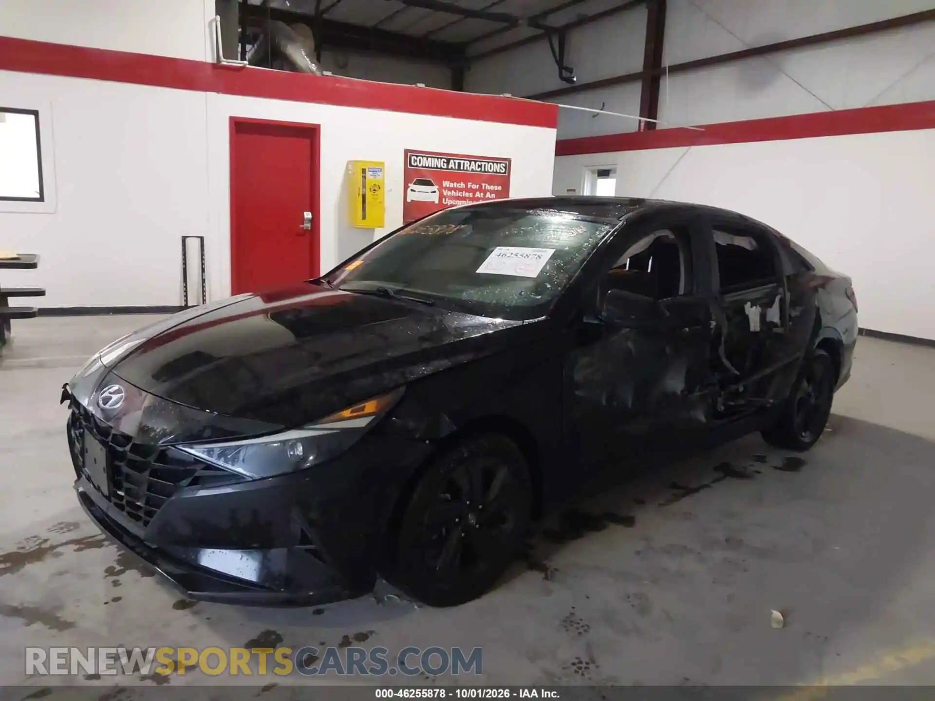2 fotografías del automóvil dañado 5NPLM4AG4MH046203 HYUNDAI ELANTRA 2021