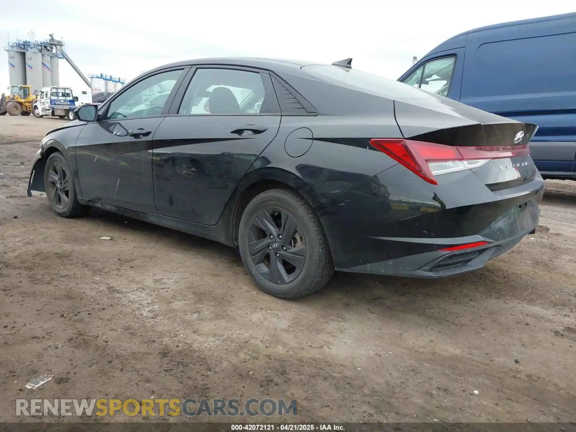 3 Photograph of a damaged car 5NPLM4AG4MH047559 HYUNDAI ELANTRA 2021
