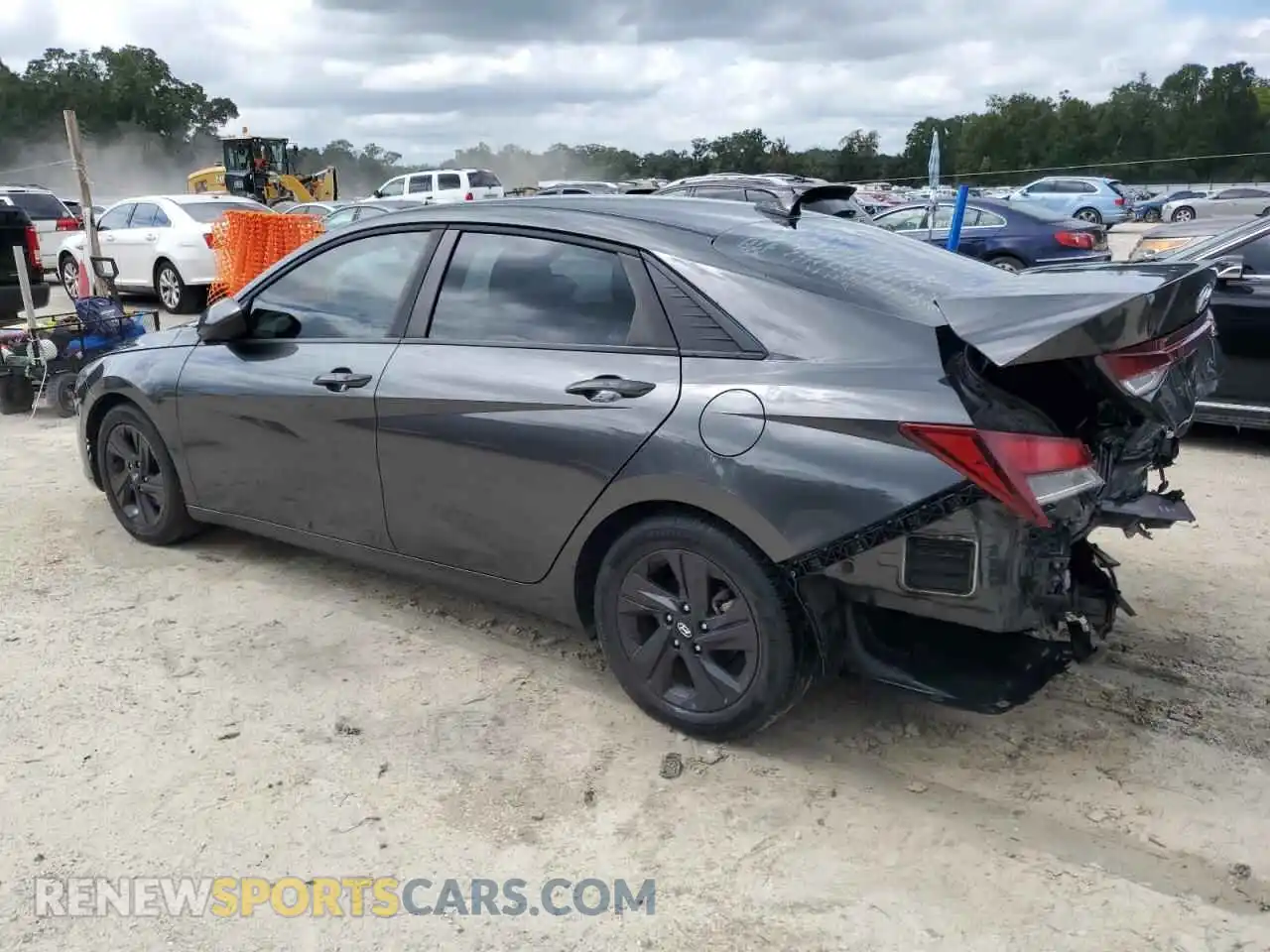 2 Photograph of a damaged car 5NPLM4AG5MH026235 HYUNDAI ELANTRA 2021