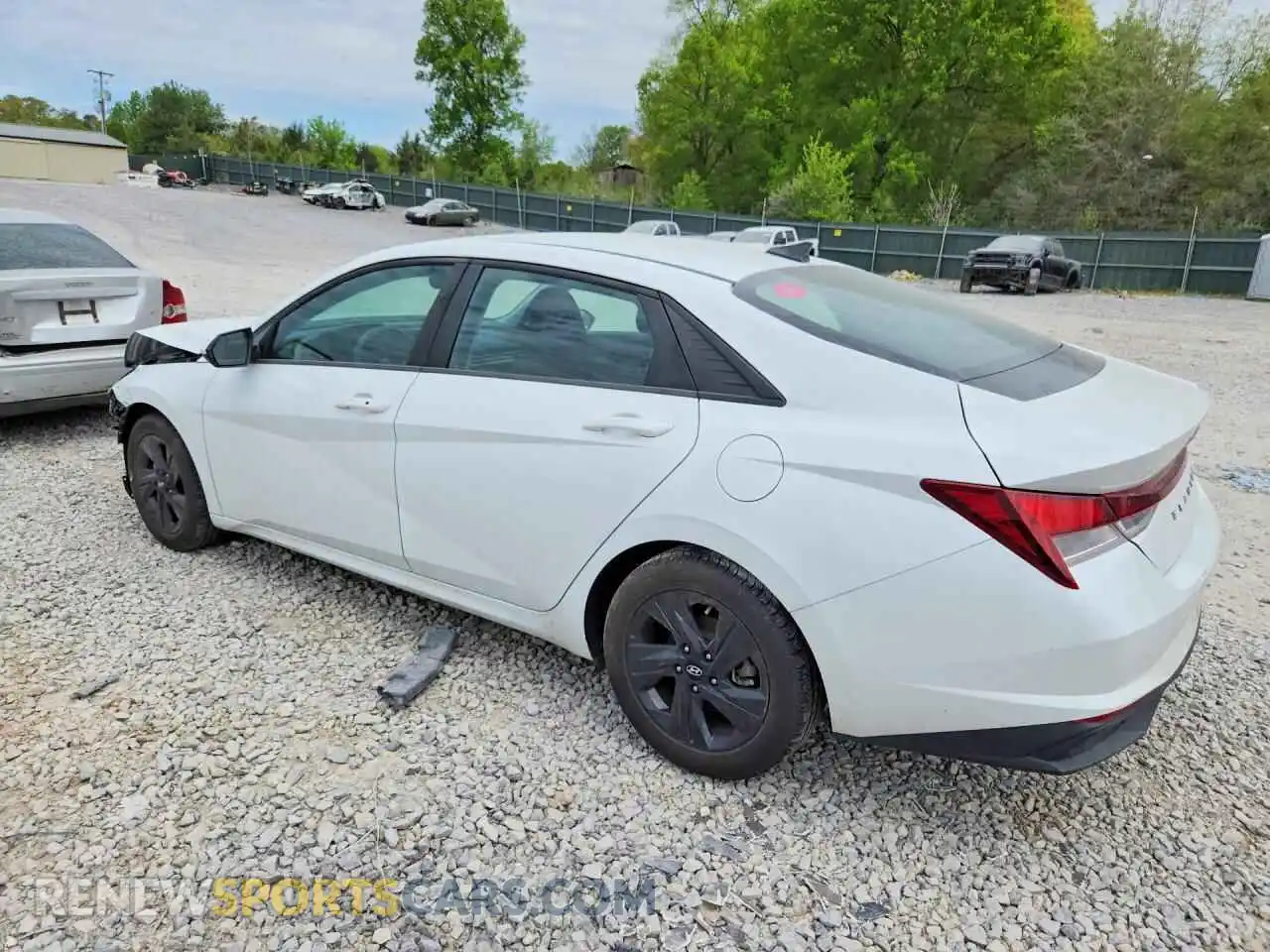 2 Photograph of a damaged car 5NPLM4AG5MH026283 HYUNDAI ELANTRA 2021