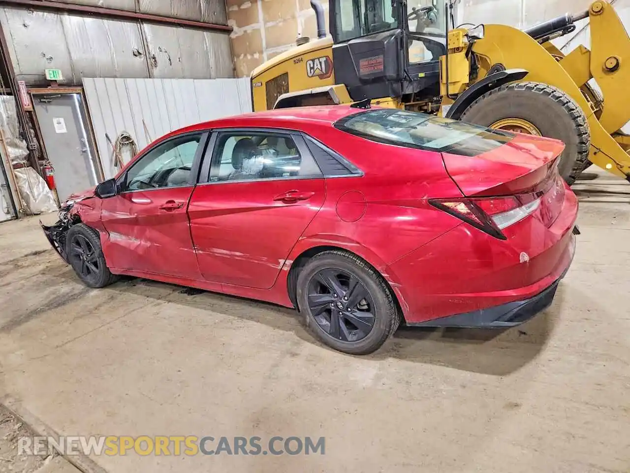 2 fotografías del automóvil dañado 5NPLM4AG5MH034058 HYUNDAI ELANTRA 2021