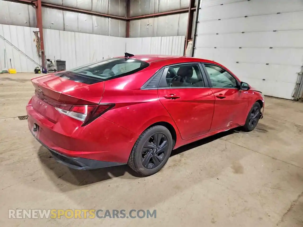 3 fotografías del automóvil dañado 5NPLM4AG5MH034058 HYUNDAI ELANTRA 2021