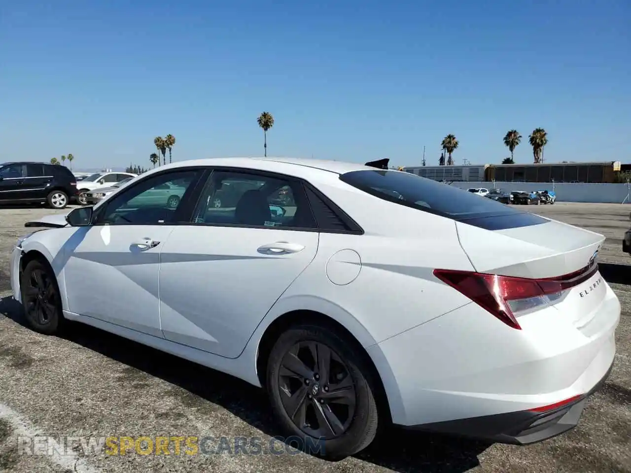 2 Photograph of a damaged car 5NPLM4AG5MH043195 HYUNDAI ELANTRA 2021
