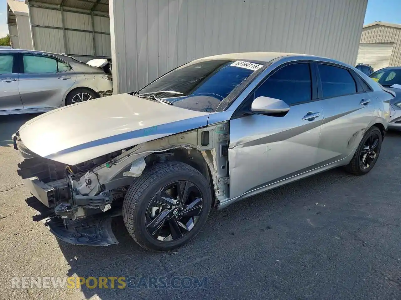 1 Фотография поврежденного автомобиля 5NPLM4AG5MH045125 HYUNDAI ELANTRA 2021