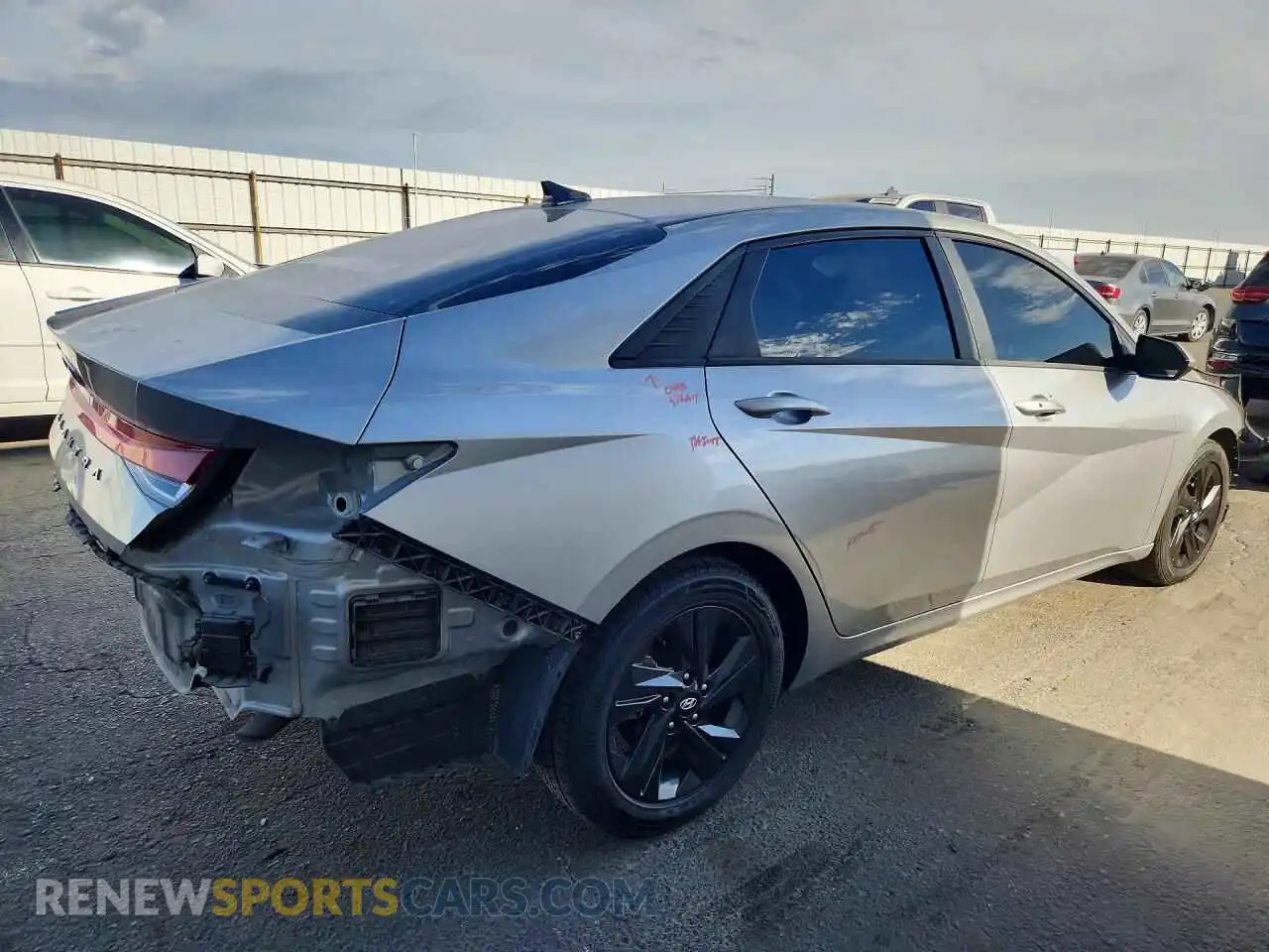3 Фотография поврежденного автомобиля 5NPLM4AG5MH045125 HYUNDAI ELANTRA 2021