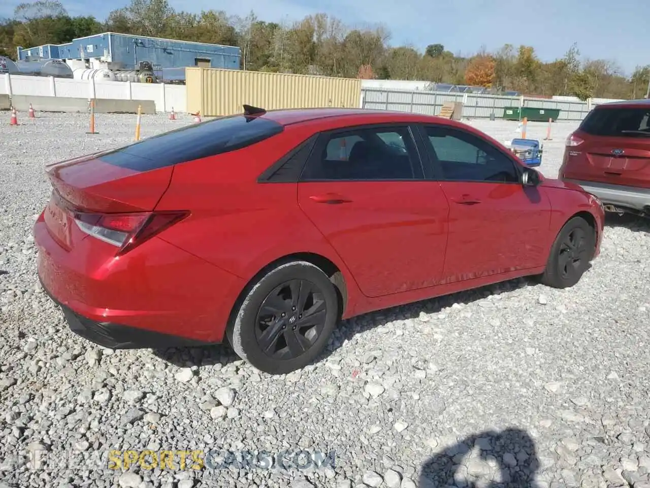 3 Photograph of a damaged car 5NPLM4AG5MH047862 HYUNDAI ELANTRA 2021