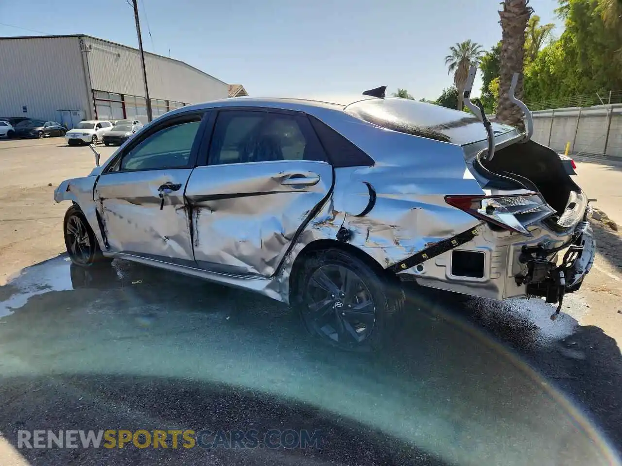 2 Photograph of a damaged car 5NPLM4AG5MH051717 HYUNDAI ELANTRA 2021