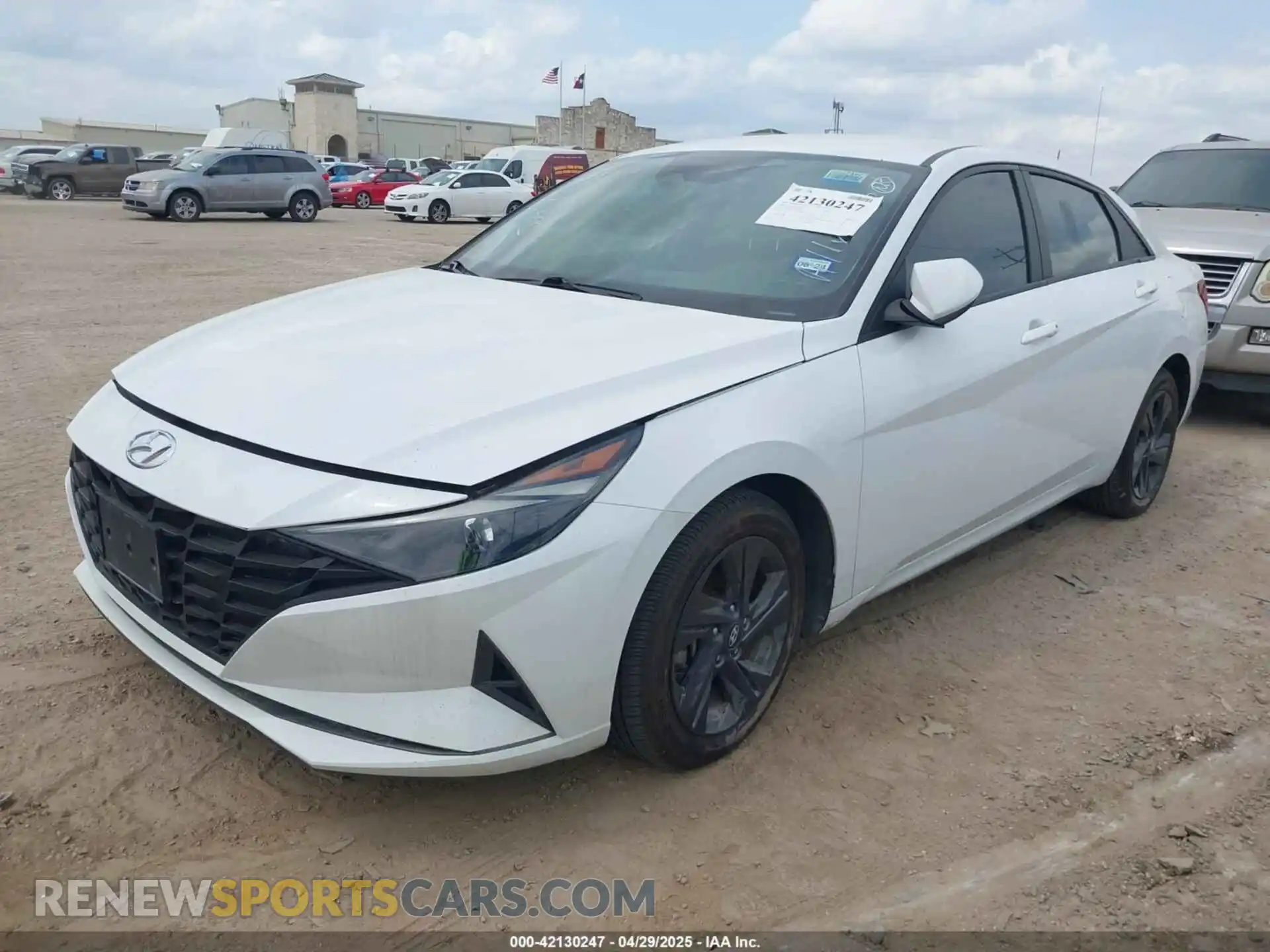 2 Photograph of a damaged car 5NPLM4AG6MH002610 HYUNDAI ELANTRA 2021