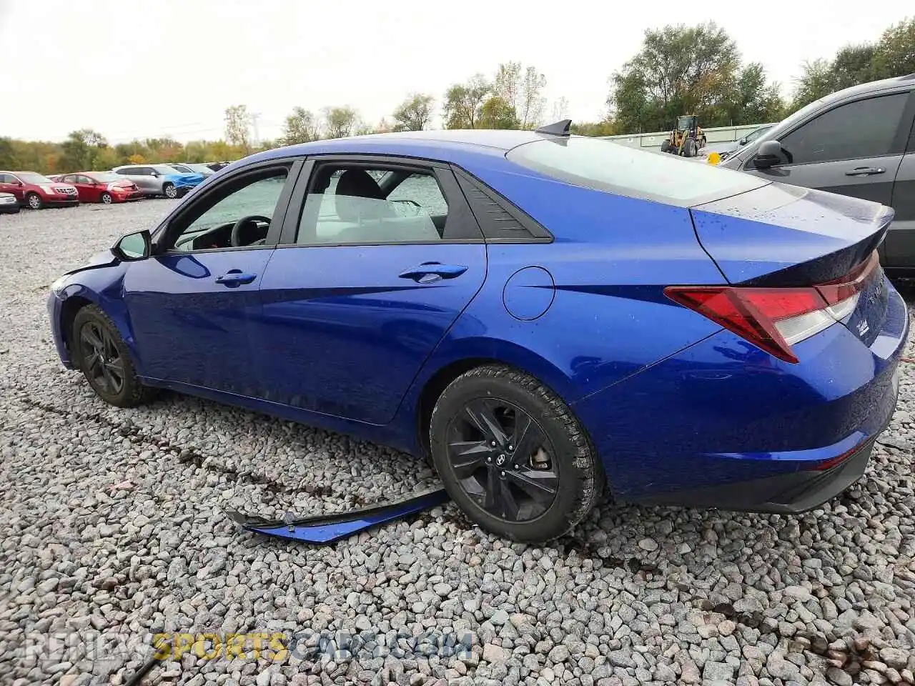 2 Photograph of a damaged car 5NPLM4AG6MH003787 HYUNDAI ELANTRA 2021