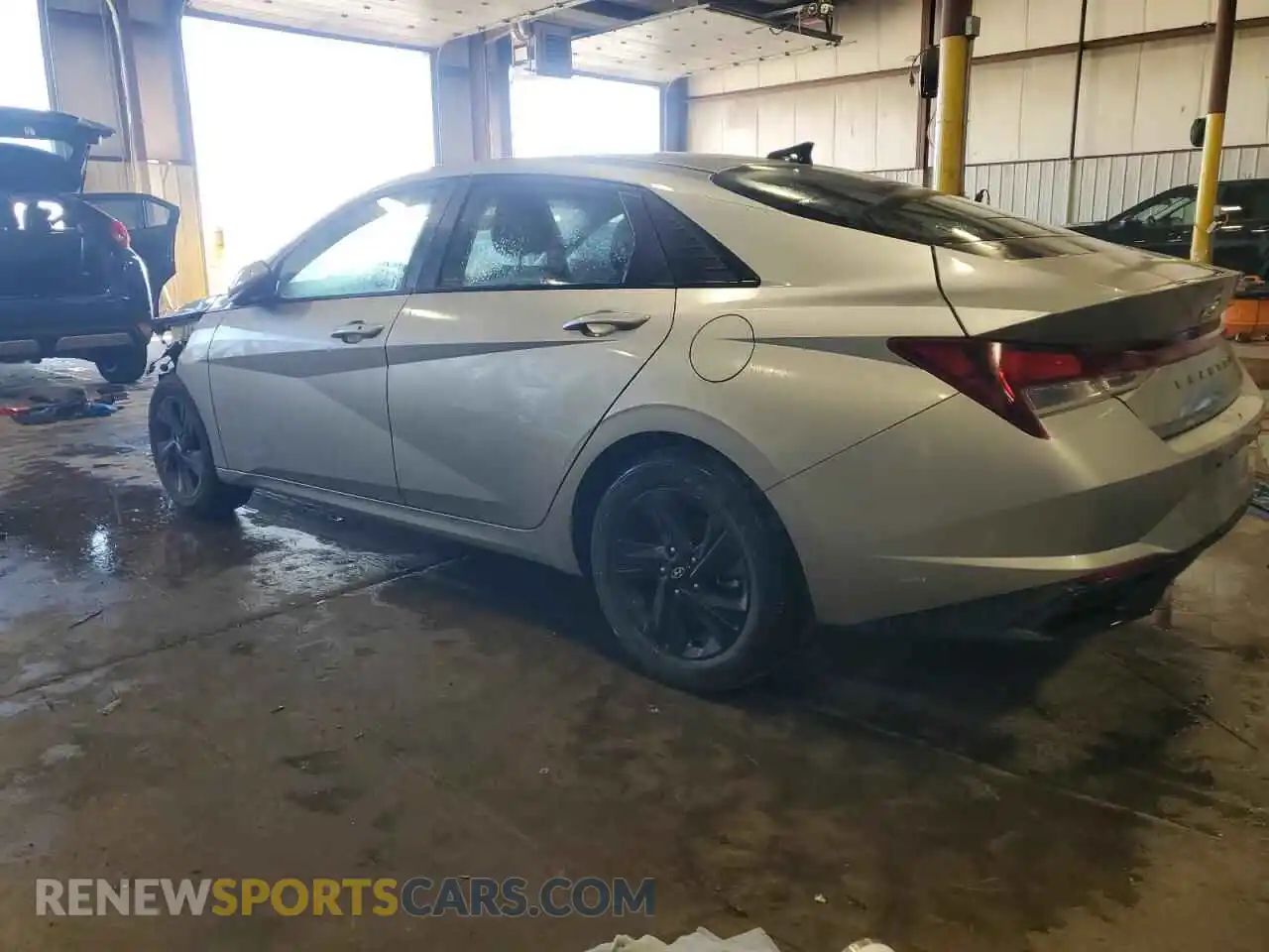 2 Photograph of a damaged car 5NPLM4AG6MH011470 HYUNDAI ELANTRA 2021