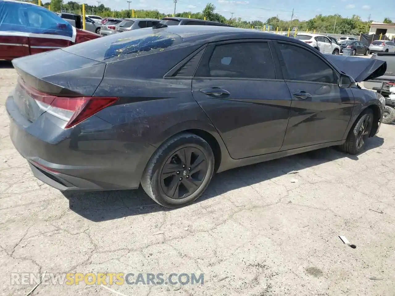 3 Photograph of a damaged car 5NPLM4AG6MH024882 HYUNDAI ELANTRA 2021