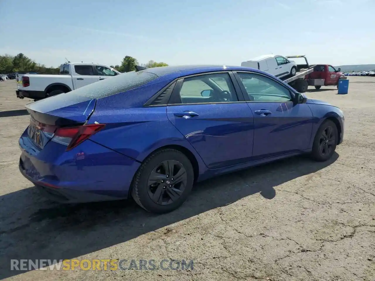 3 Photograph of a damaged car 5NPLM4AG6MH032304 HYUNDAI ELANTRA 2021
