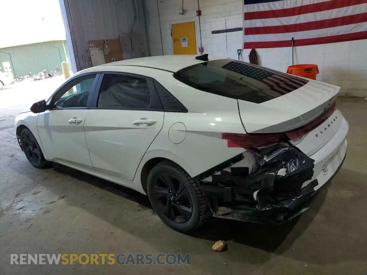 2 Photograph of a damaged car 5NPLM4AG6MH033484 HYUNDAI ELANTRA 2021